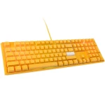 Ducky One 3 Geltona klaviatūra žaidimams, RGB LED – MX–Mėlyna – US išdėstymas