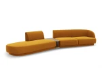 Modulinė sofa Micadoni Miley, geltona