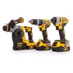 DEWALT COMBO SET 18V DCD796 + DCF887 + DCH273 3x4.0Ah 2xTSTAK II DCK368P3T