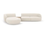 Modulinė sofa Micadoni Miley, balta