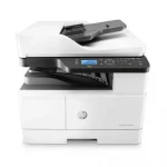 HP LaserJet MFP M443nda AIO All-in-One Spausdintuvas - A3 Mono lazerinis, Spausdinti/Kopijuoti/Nuskaityti, Automatinis dokumentų tiektuvas, Auto-Duplex, LAN, 25psl/min, 2000-5000 puslapių per mėn.