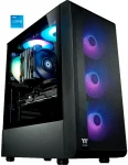 Stacionarus kompiuteris Komputer Thermaltake Thermaltake Toughline Air 1, gaming PC (juodas, Windows 11 Home 64-bit)