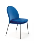 4-ių kėdžių komplektas Halmar K443, mėlynas