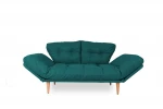 Sofa-lova Nina, žalia