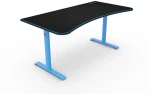 Žaidimų stalas Arozzi Arena Gaming Desk, Reguliuojamo aukščio 710-810mm, Mėlynas