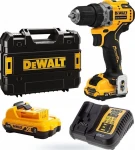 Kompaktiškas gręžtuvas-atsuktuvasDeWalt DCD701D2-QW, 12V