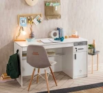 Kalune Design Darbo stalas Baltas Wide Study Desk