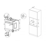 Amica Orkaitė ED97632XA+ X-TYPE STEAM