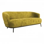 Sofa Home4you Gemala, 200x84x82 cm, geltona