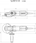 Kampinis šlifuoklis Metabo WEF 9-125