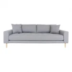 Trivietė sofa Lido, šviesiai pilka