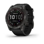 Garmin fēnix® 7X Sapphire Solar Carbon Gray DLC Titanium/Black