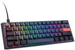 Ducky One 3 Cosmic Mėlyna Mini Klaviatūra žaidimams, RGB LED - MX-Ergo-Clear (US)