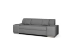 Sofa Porto 3, 210x90x98 cm, pilka