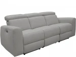 Trivietė sofa Loft Capena, pilka