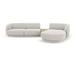 Modulinė sofa Micadoni Miley, pilka