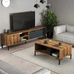 TV staliukas Kalune Design Svetainės baldų rinkinys Set 1590-2080