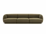 Sofa Micadoni Home Miley Miley 259x85x74 cm, ruda