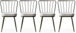 Kalune Design Kėdės rinkinys (4 vienetai) Yıldız - 985 V4