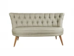 Minkštasuolis Artie Richland Loveseat, pilkas