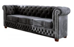 Sofa Ropez York 3, pilka