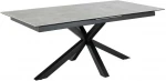 Dining table HEAVEN 200/240x100xH76cm, pilkas