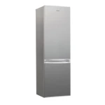 Candy Šaldytuvas | CCG1S 518EX | Energy efficiency class E | Free standing | Combi | Height 179.4 cm | Šaldytuvas net capacity 188 L | Šaldiklis net capacity 64 L | 41 dB | Stainless Steel