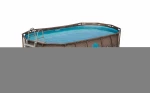 Karkasinis baseinas Bestway Power Steel Swim Vista 424x250x100 cm, su filtru