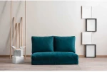 Kalune Design 2 vietų sofa-lova Taida - Petrol Žalias