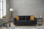 Kalune Design 2 vietų sofa Kale Velvet - Anthracite