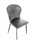 2-jų kėdžių komplektas Halmar K466, pilkas