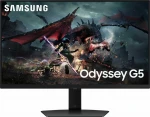 Monitorius Samsung LS27DG500EUXEN | 27 " | IPS | QHD | 16:9 | 180 Hz | 1 ms | 2560 x 1440 pikselių | HDMI jungtys quantity 1 | Juodas