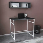 Kalune Design Darbo stalas Hussum - Baltas, Anthracite