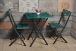 Kalune Design Sodo stalo ir kėdžių rinkinys (3 dalys) Bistro Set 5