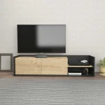 TV staliukas Kalune Design Televizoriaus stovas Krog - Anthracite, Oak