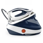 TEFAL | Steam Station Pro Express | GV9712E0 | 3000 W | 1,2 l | 7,7 baro | Automatinis išjungimas | Vertikali garų funkcija | Kalkių valymo funkcija | Baltas/Mėlyna