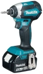 Makita DTD153RTJ Akumuliatorinis smūginis suktuvas, 18 V, 2x5,0 Ah 170 Nm, LED, BL-motor MOTOR, MAKPACK