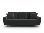 Sofa-lova Micadoni Moghan, 235x100x88 cm, pilka