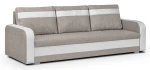 Trivietė sofa Condi, smėlio sp./balta