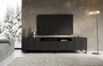 TV spintelė ADRK Furniture Noemi, juoda