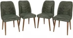 Kalune Design Kėdės rinkinys (4 vienetai) Dallas 558 V4