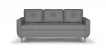 Sofa - lova Bellezza Red, pilka