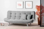 Kalune Design 3 vietų sofa-lova Misa Sofabed - Pilkas