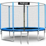 Batutas su išoriniu tinklu ir kopėčiomis Neo Sport, 252 x 52 cm