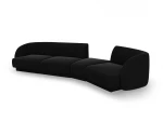 Modulinė sofa Micadoni Miley, juoda