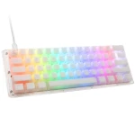 Klaviatūra Ducky One 3 Aura Baltas Mini Gateron Baby Kangaroo (US)