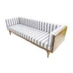 Lauko sofa Floriane Garden Cocos Medium, pilka/ruda