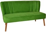 Hanah Home 2 vietų sofa Moon River - Žalias