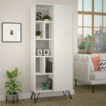 Kalune Design Knygų lentyna Jedda Bookcase - Baltas