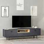 TV staliukas Kalune Design TV stalas Naturel - Anthracite